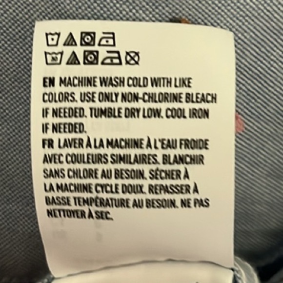 American Eagle Flamingo  Button Down Short Sleeve Shirt Flamingos Size S - Picture 7 of 8